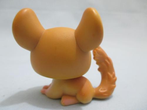 Littlest Pet Shop Chinchilla Brown Eyes 340 Golden Yellow Authentic Lps APR19J