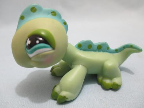 Littlest Pet Shop Iguana Lizard 499 Authentic Lps Feb7ni