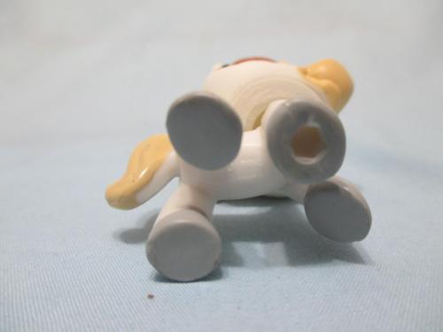 LIKE NEW Littlest Pet Shop  Horse Pony White Tan Mane Brown Eyes 1709  Authentic Lps Dec05ni