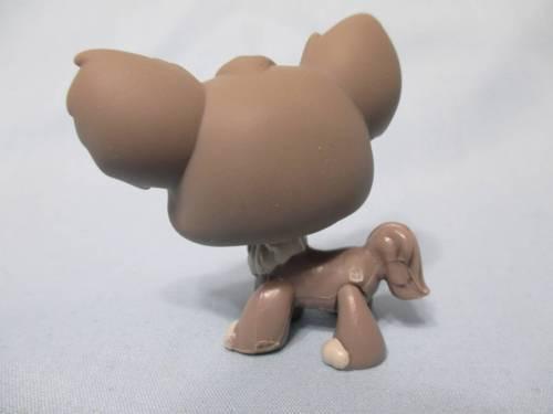Littlest Pet Shop 836 GRAY LONG HAIR CHIHUAHUA PUPPY DOG Authentic Dec12ni