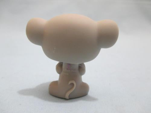 LIKE NEW Littlest Pet Shop Mouse 80 Grey Blue Eyes Authentic LPS Feb27ni