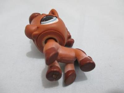 LIKE NEW Littlest Pet Shop Horse Brown Blue 337 Authentic Lps Dec06npo29