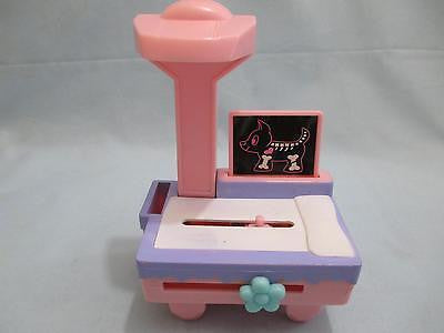 Littlest Pet Shop LPS Accessory X-Ray Table Pink Purple Slide SEE VIDEO Jan15ni
