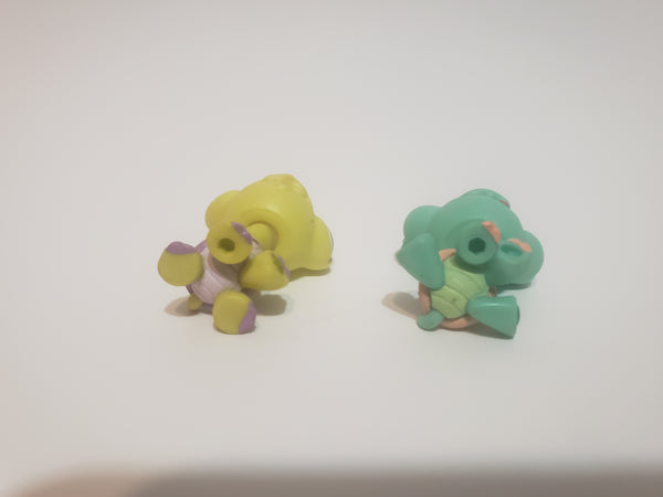 LIKE NEW Littlest Pet Shop From Petriplet Triplet Turtle Set 1886 1887 Baby Turtle Rare Authentic AIK DEC16JHR NN