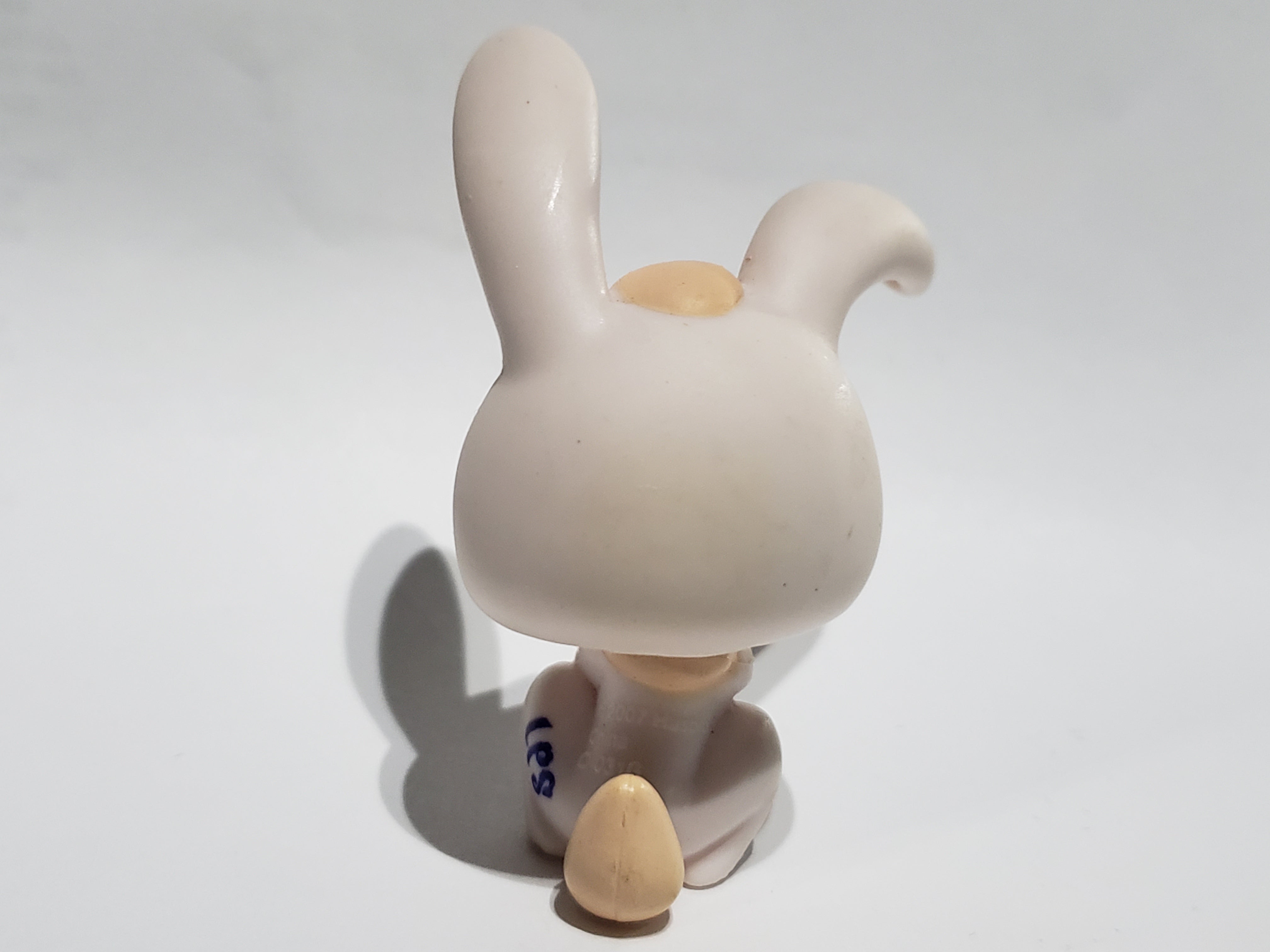 LIKE NEW Littlest Pet Shop RARE Cream Yellow Long Ear Bunny 1653 w ...