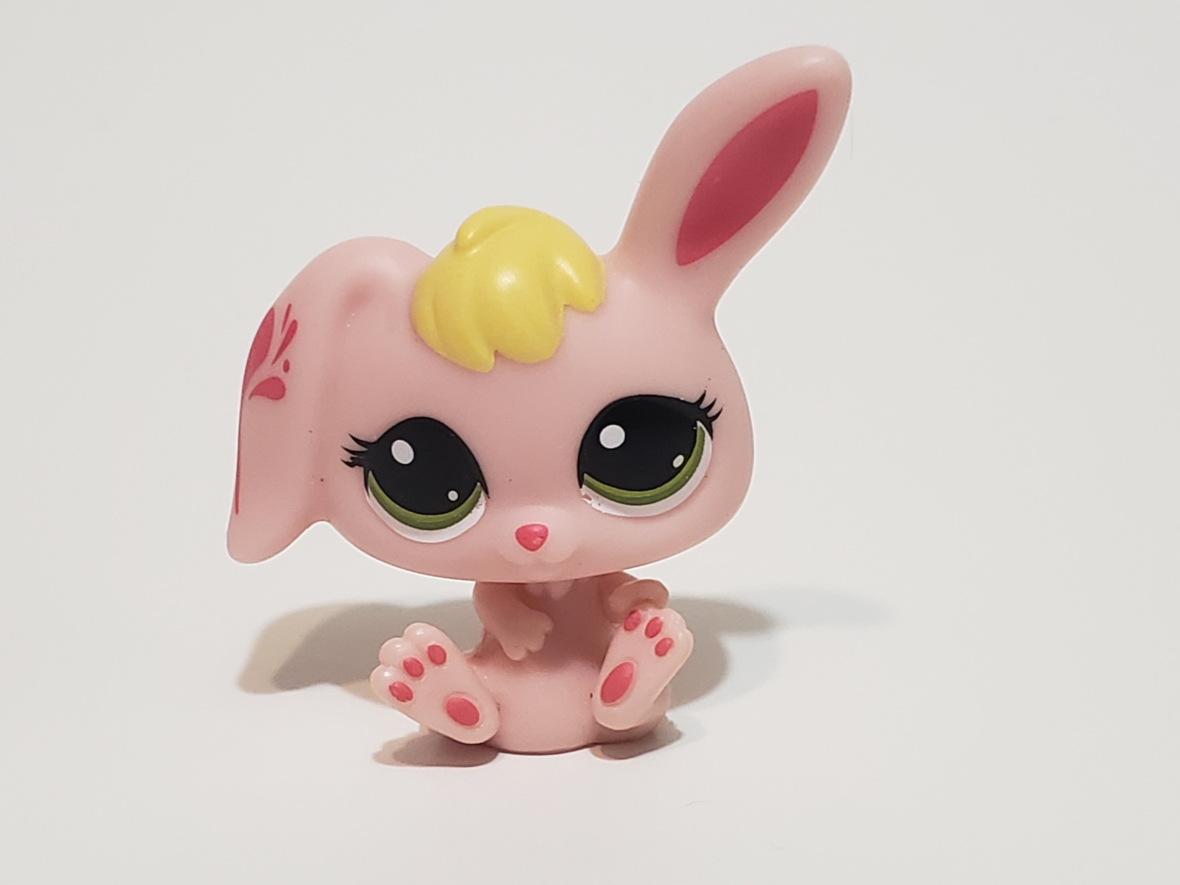 Lps Snow Rabbit Littlest Pet Shop Bunny Rabbit G7 #76 Authentic LPS Minor Wear Apr12j