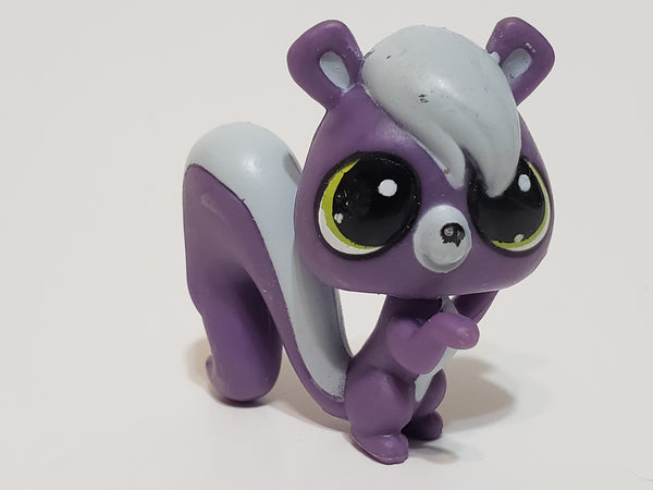 LIKE NEW Littlest Pet Shop Mini Baby Purple Skunk 3780 Blind Bags Authentic LPS Nov4ni