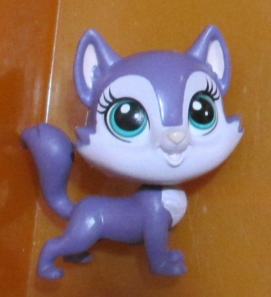 LIKE NEW Littles Pet Shop Fir Sprucewood 63 Purple Wolf New Generation Authentic LPS MAY6J