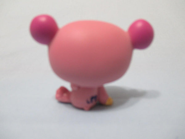 LIKE NEW Littlest Pet Shop Pink Panda Bear Heart Ears 1891 Authentic Lps DEC30J