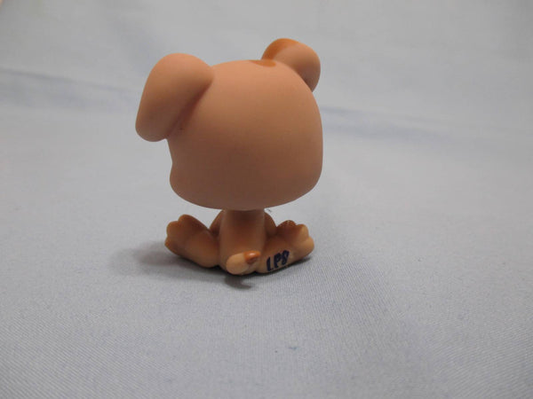 LIKE NEW Littlest Pet Shop Dog Puppy Baby Boxer Tan 1353 Authentic LPS DEC08J