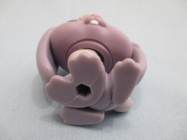 LIKE NEW Littlest Pet Shop 648 LOP EAR BUNNY GREEN EYES FLOWER EARS Authentic Lps Nov30npoHG