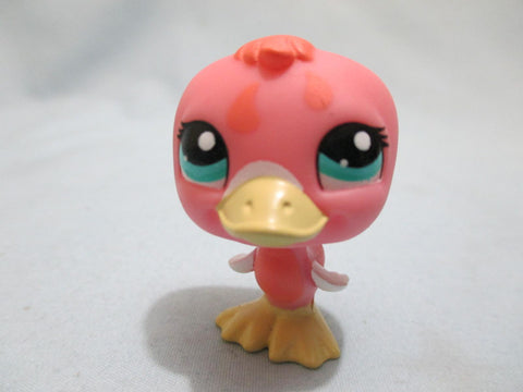 LIKE NEW Littlest Pet Shop Rare Pink Duck Duckiling 1923 LPS DEC08J