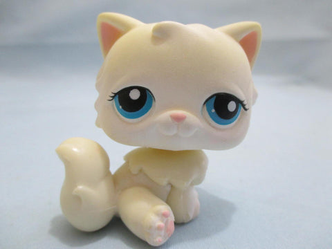 Littlest Pet Shop 380 Cream Persian Cat Kitty Authentic APR19J