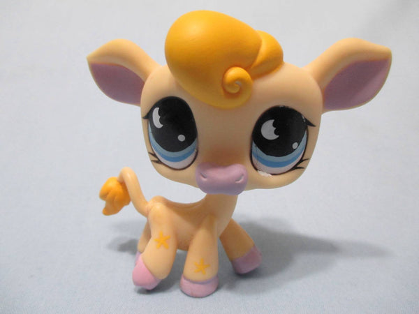 Littlest Pet Shop Cow Moon Eyes 927 Authentic LPS Feb20ni