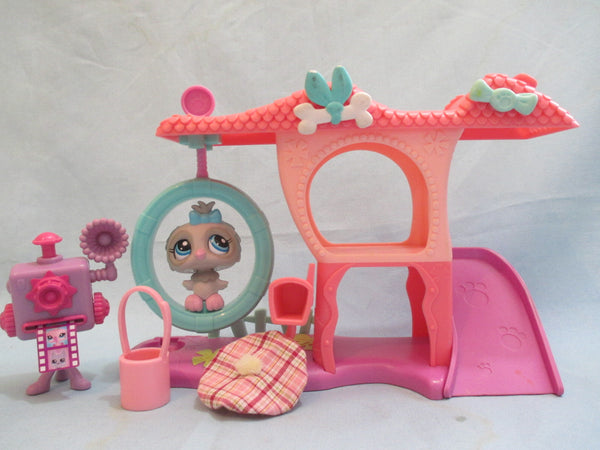 Littlest Pet Shop RANDOM LOT 5pcs (1 Playset + 3 Accessories + 1 LPS) GIFT SET SEE VIDEO