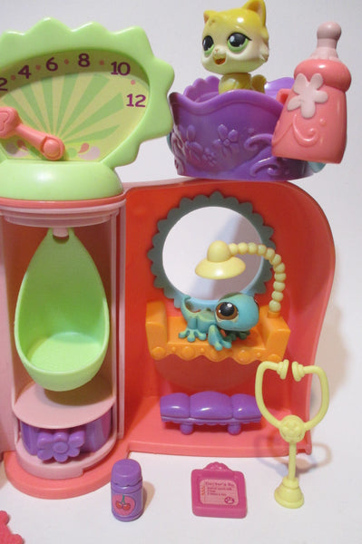 Littlest Pet Shop Get Better Center Vet Clinic Hospital House Playset SEE VIDEO MAR28J