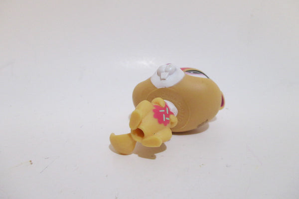 Littlest Pet Shop Prairie Dog 3019 Yellow Sprinkles Rodent Pink Authentic LPS Feb7ni
