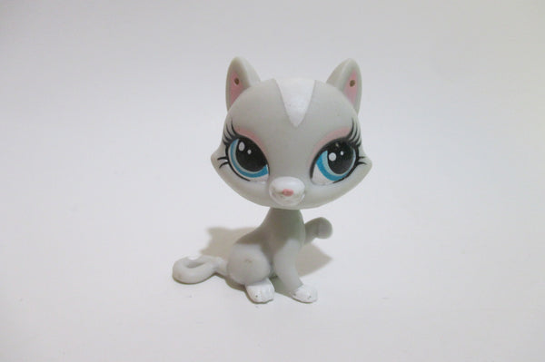 LIKE NEW Littlest Pet Shop Getting Glamorous Hisako Matson Kitty Cat 3685 Authentic LPS Nov13ni