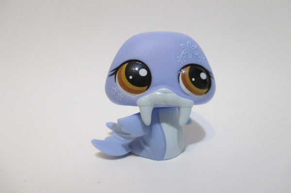 LIKE NEW Littlest Pet Shop G7 Gen 7 Walrus #17 Authentic Dec4ni