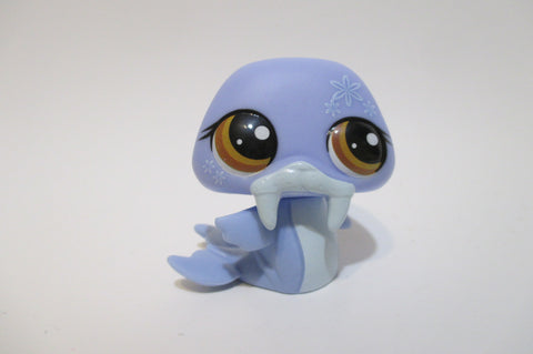 LIKE NEW Littlest Pet Shop G7 Gen 7 Walrus #17 Authentic Dec4ni