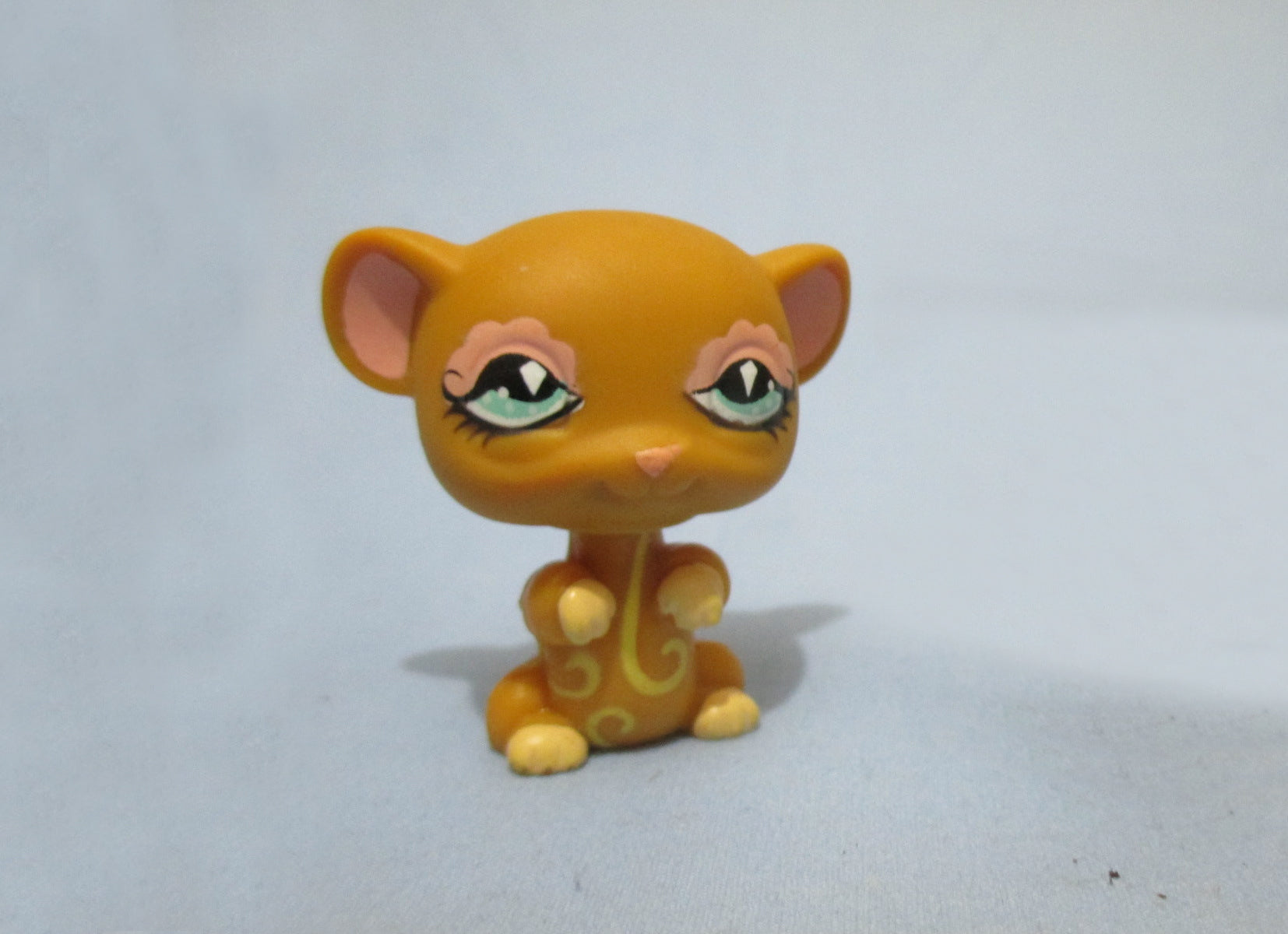 LIKE NEW Littlest Pet Shop Swirl Circus Mouse Rat Diamond Eyes 462 with ...