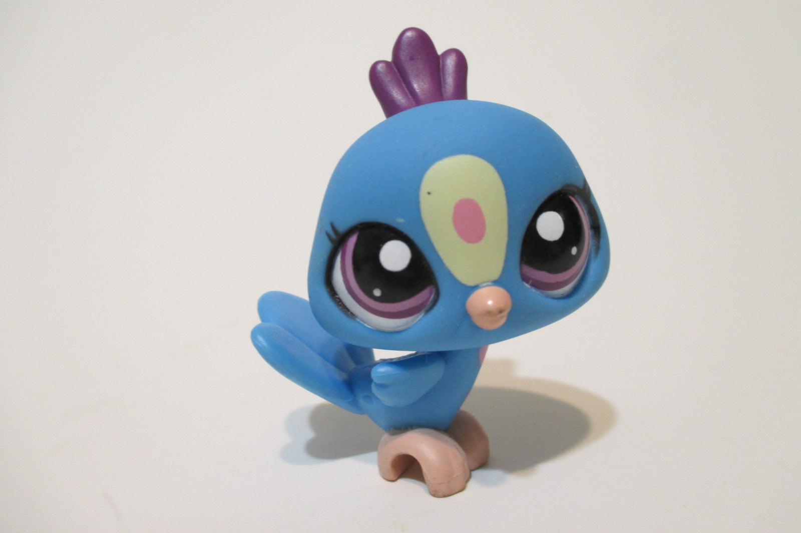 The Rarest Lps LIKE NEW Littlest Pet Shop Rare Peacock Bird Blue Purple Eyes 1678 ...