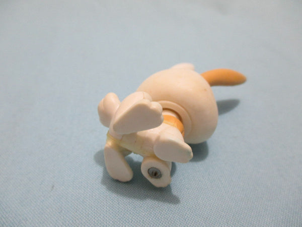 LIKE NEW Littlest Pet Shop White Bunny Rabbit 322 Green Eyes Authentic LPS Mar10ni