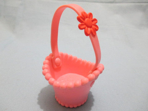 Littlest Pet Shop LPS Pink Basket Carrier Accessory 100% Authentic Nov27ni