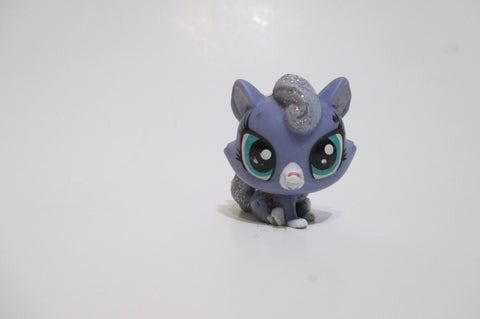 Littlest Pet Shop Mini Baby Kitten Cat Ziza Glitterton 4149 Authentic LPS JUN5J