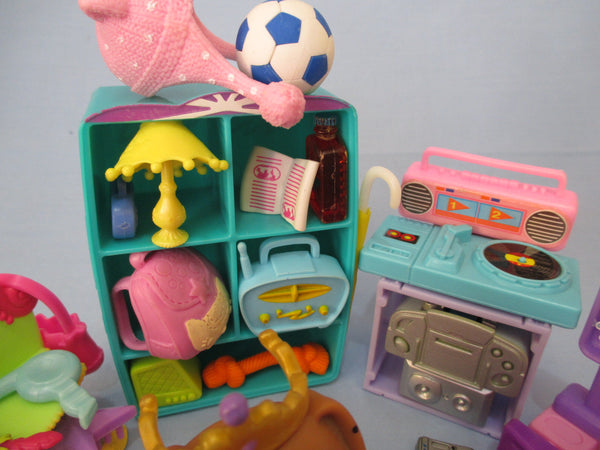Littlest Pet Shop Lot of 10 Random Lps Compatible Bedroom Accessories
