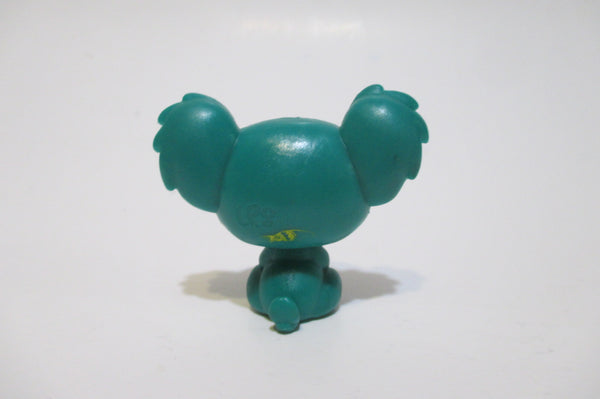 Littlest Pet Shop No # Garland Dark Green Lucky Koala Yellow Bone Fortune Cookie Authentic Lps AIK SEE VIDEO Jan22ni