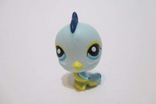 Littlest Pet Shop 190 Blue Parakeet Authentic Mar22j