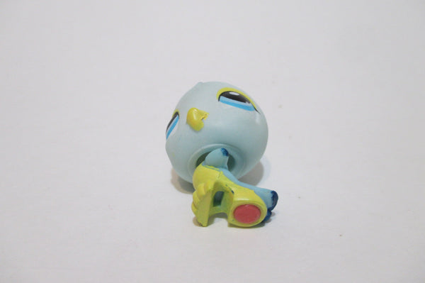 LIKE NEW Littlest Pet Shop 190 Blue Parakeet Authentic Feb26ni