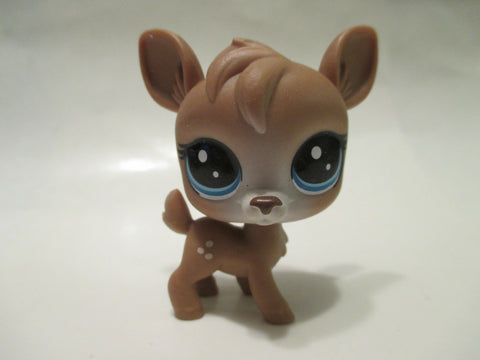 Littlest Pet Shop 3-115 Shreya Scrapper Deer Fawn Authentic LPS Nov25n