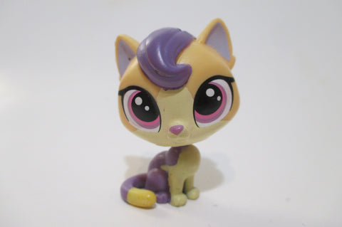 LIKE NEW Littlest Pet Shop Floretta Fluffball Kitty Cat LPS Authentic AIK Nov13ni