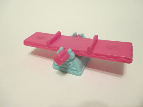Littlest Pet Shop Pink Blue Seesaw Accessory Feb21ni