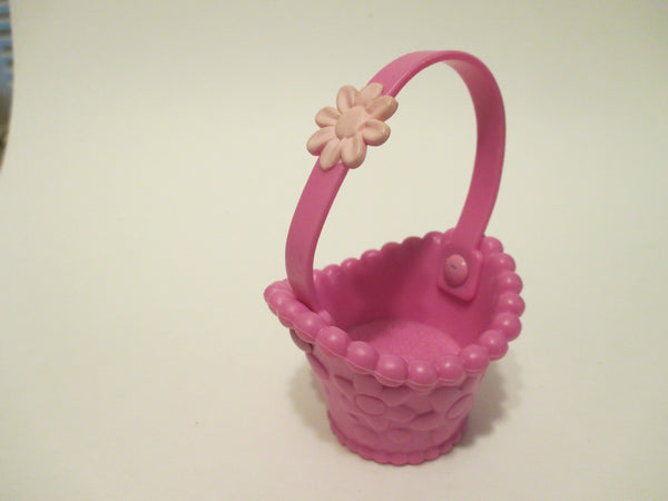 Littlest Pet Shop LPS Purple Basket Carrier Accessory Authentic Dec23ni
