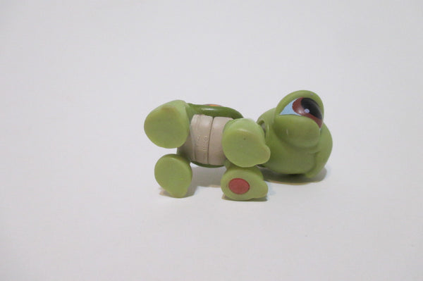 Littlest Pet Shop Green Turtle 8 Authentic LPS Mar16ni