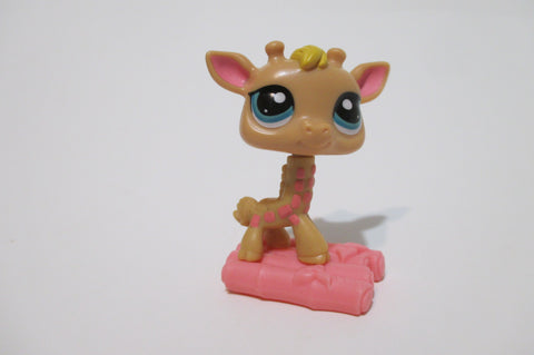 Littlest Pet Shop McDonalds Happy Meal Toy Giraffe LPS Figure NOV19J