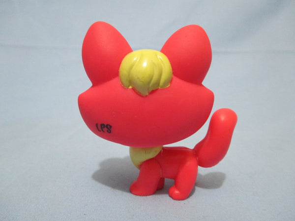 Littlest Pet Shop 2643 Hot Pink Girl Fox Blue Eyes Authentic Lps NOV19J