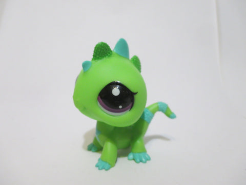 LIKE NEW Littlest Pet Shop G7 Gen 7 New Generation Iguana 35 Authentic LPS MAY22J