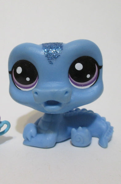LIKE NEW Littlest Pet Shop Alligator Crocodile Sleek Gatori 2-S9 Authentic Nov25n