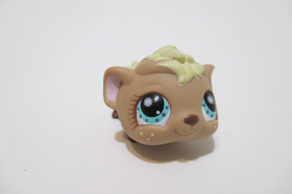 Littlest Pet Shop Brown Guinea Pig 948 Snowflakes Eyes Authentic Mar20j