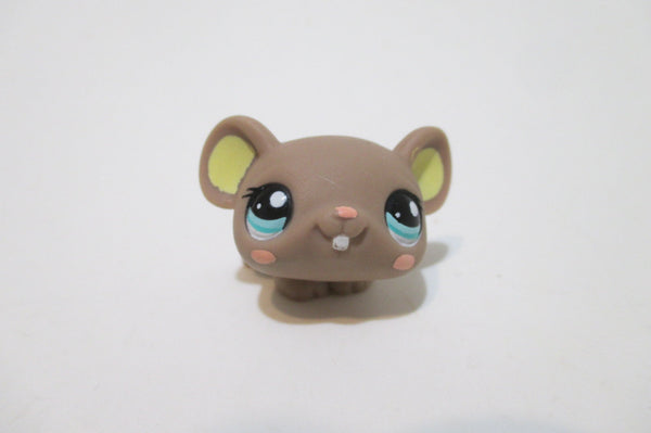 Littlest Pet Shop Gray Mouse 1889 Blushing Authentic Feb1ni