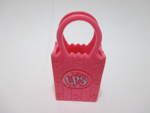 Littlest Pet Shop Pink Grocery Shopping Bag Accessory Authentic LPS SEE VIDEO Jan25ji