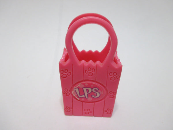 Littlest Pet Shop Pink Grocery Shopping Bag Accessory Authentic LPS SEE VIDEO NOV19J