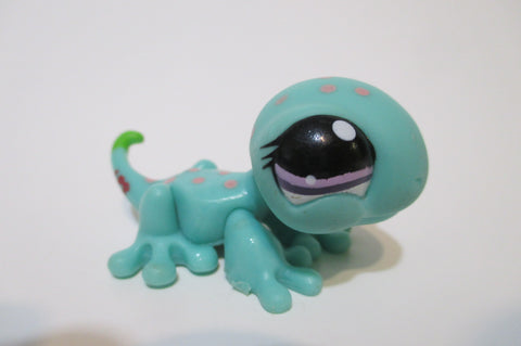 LIKE NEW Littlest Pet Shop 1261 Gecko Authentic LPS Mar23J