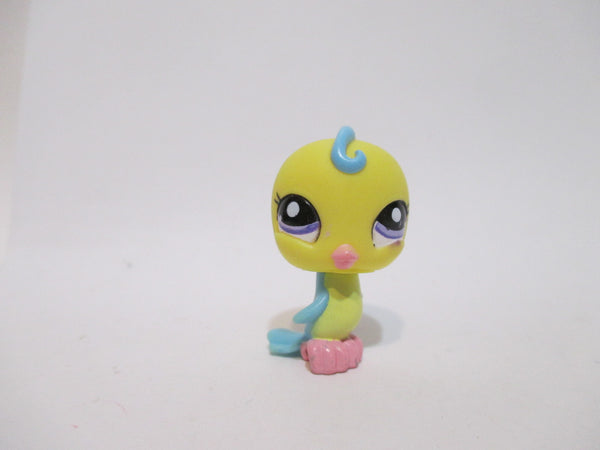 Littlest Pet Shop Rare Yellow Parakeet Bird 2093 Authentic AIK MAY14J
