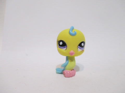 Littlest Pet Shop Rare Yellow Parakeet Bird 2093 Authentic AIK MAY14J