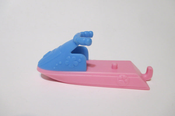 Littlest Pet Shop Pink Blue Jet Ski Authentic Lps Accessory Nov14ni